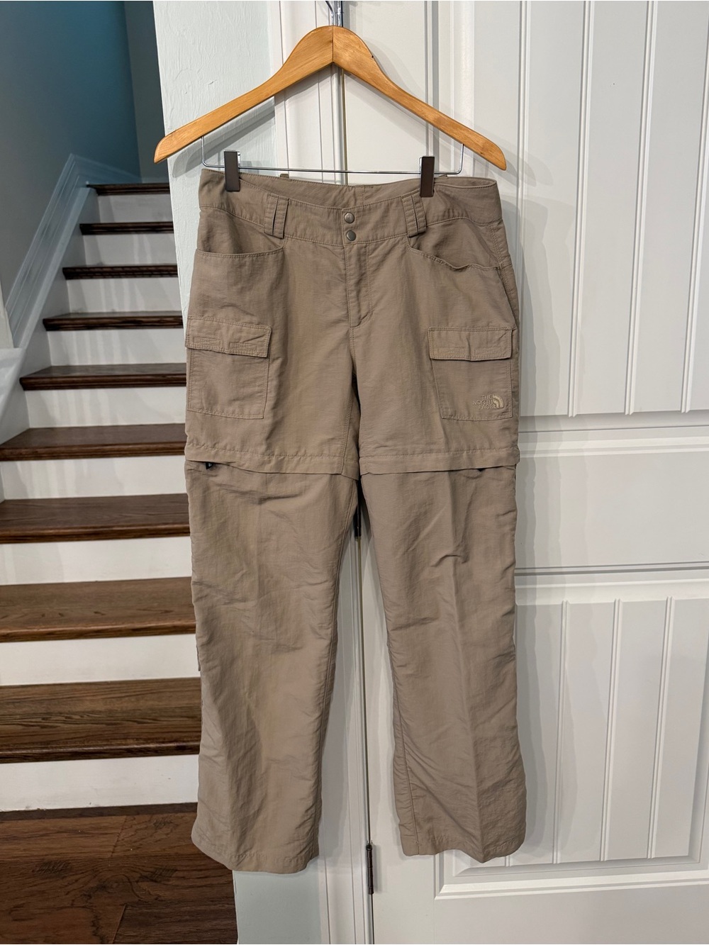The North Face Convertible Zip Off Hiking Pants Shorts Women Size 6